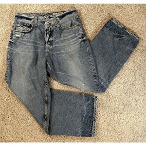 AG Adriano Goldschmied Gray Boyfriend Jeans